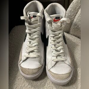 Youth size 6 Nike Blazers Mid '77 (White) Women's 7.5